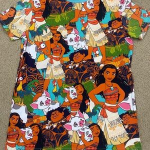 Cakeworthy Disney Moana Tee - Orange and Green
